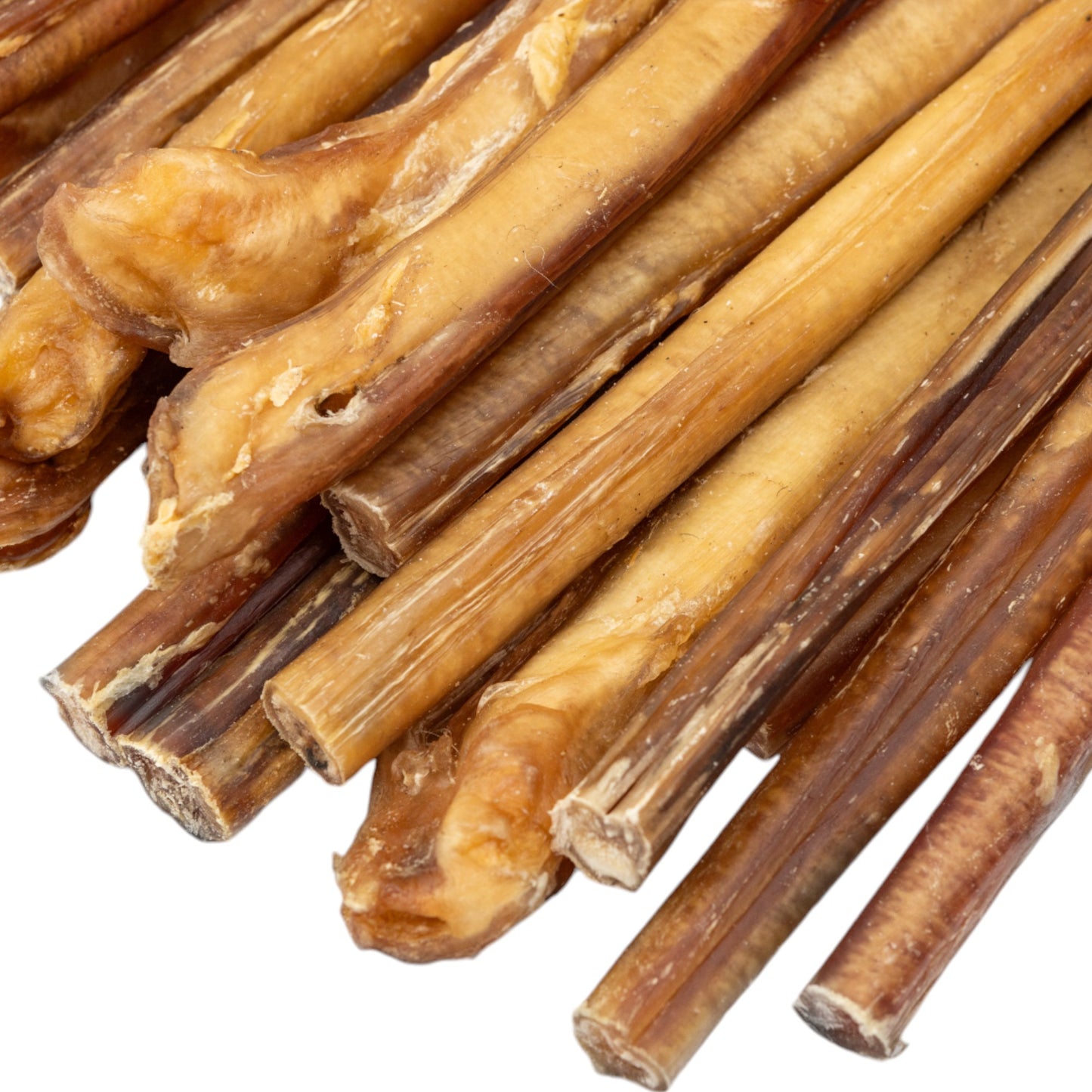 All-Natural Beef Bully Stick Dog Treats, Single Ingredient Dog Chews – 12 Inches Jumbo (25/case)
