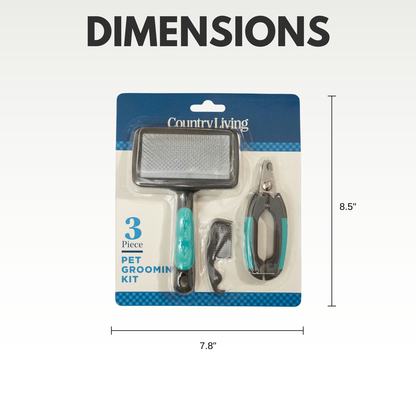 3 piece dog grooming kit pet grooming tools for dogs