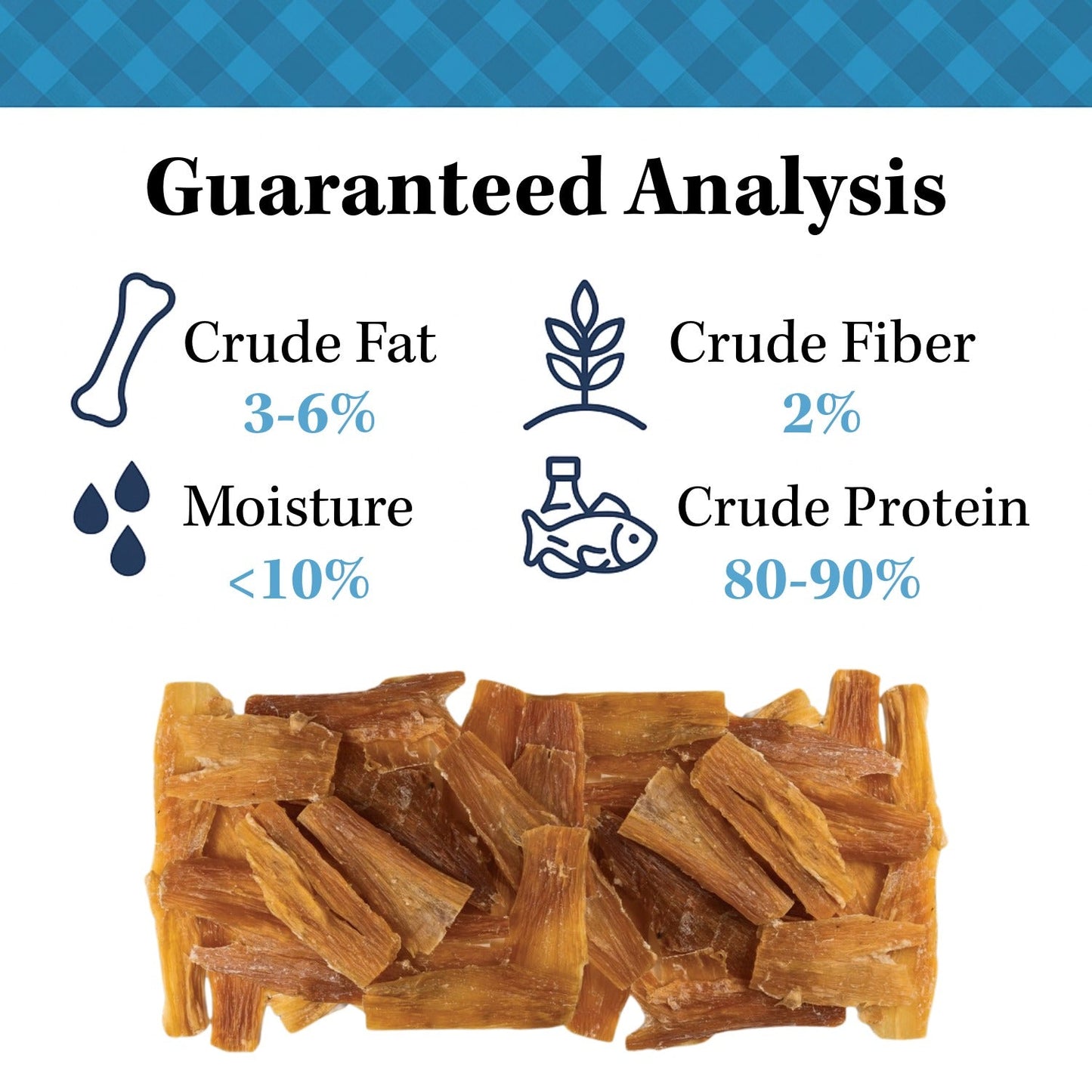 Country Living beef backstrap tendon dog chews, 5-count natural treats