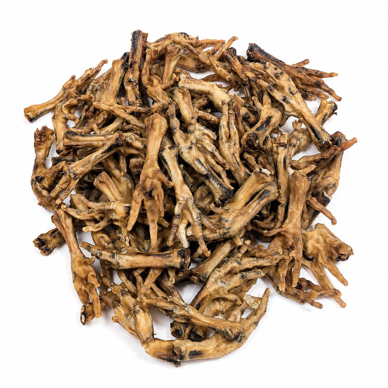 All-Natural Chicken Feet Dog Treats | 80 Pieces | Single Ingredient High Protein Chews | 5L Value Bucket