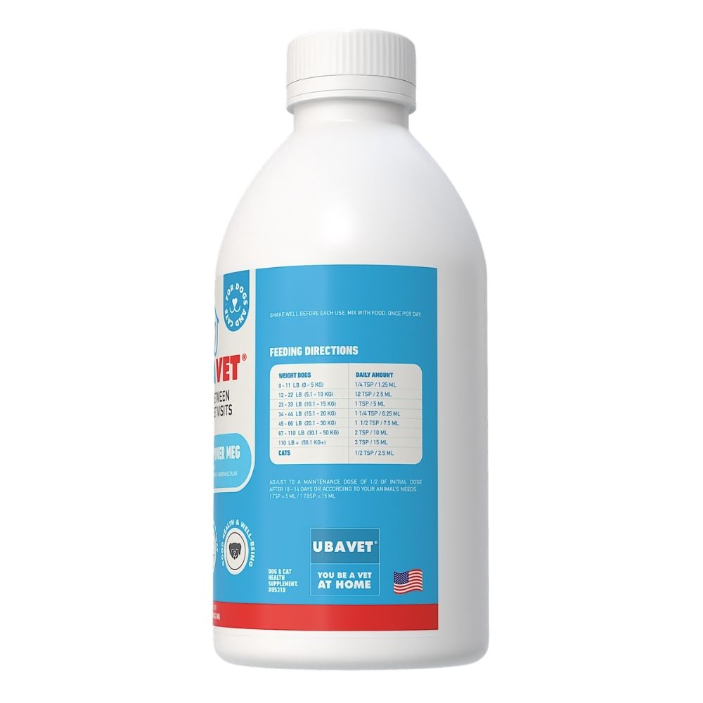 UBAVET Joint Power MEG joint support liquid for dogs and cats