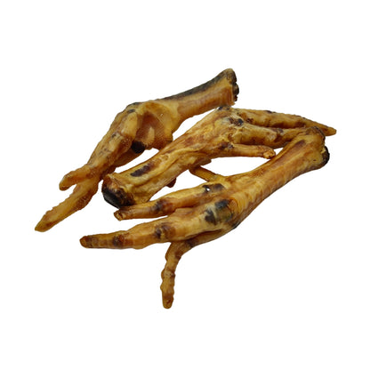 Country Living Chicken Feet Dog Treats - All-Natural, Crunchy & Nutritious Snacks for Joint Support, High in Protein & Glucosamine – (20-Pack)