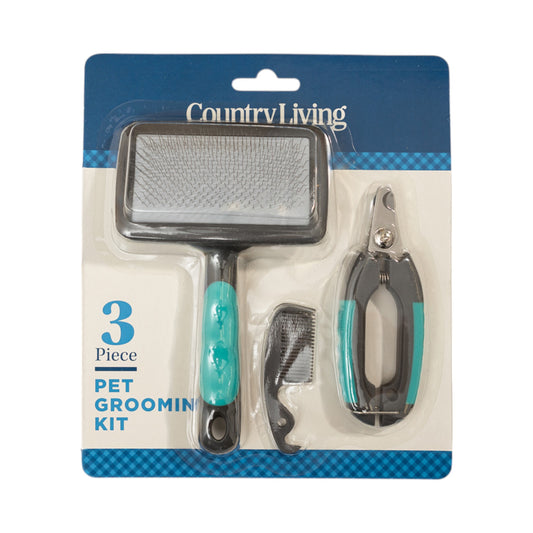 3 piece dog grooming kit pet grooming tools for dogs