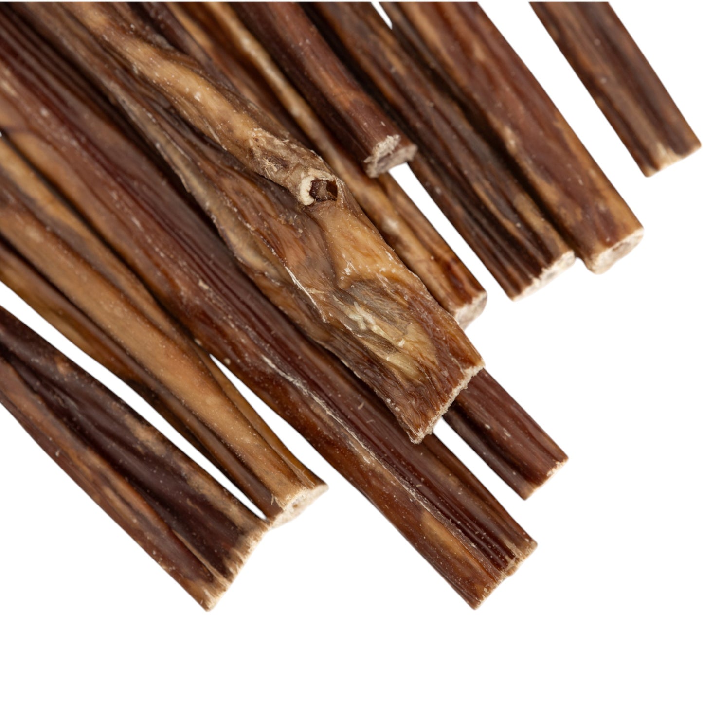6 inch beef gullet sticks dog treats, 10 per bag