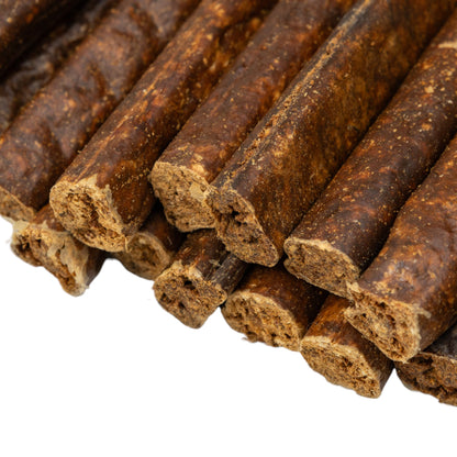 Single-ingredient high-protein beef sausage