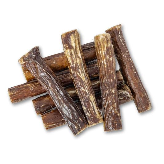 6-inch beef stuffed gullet dog chew