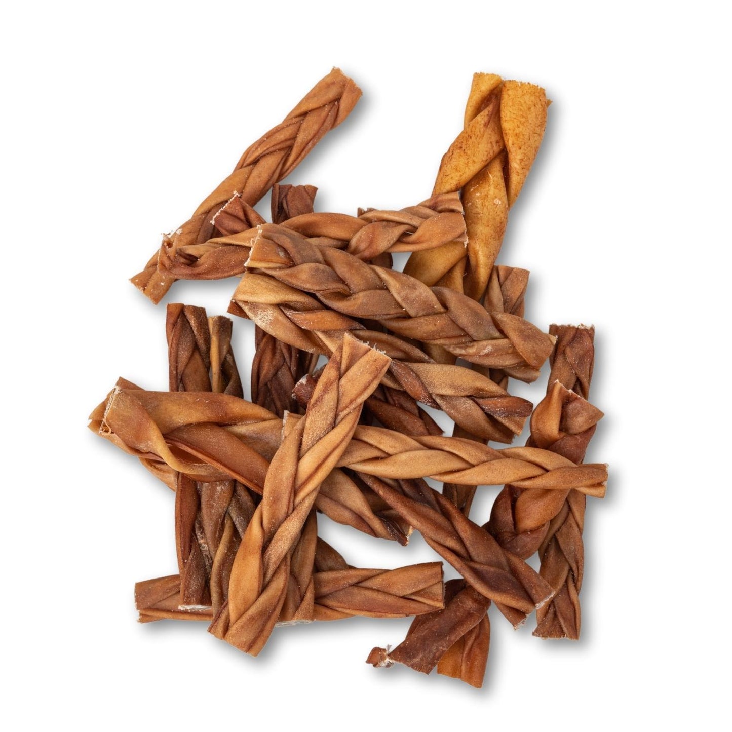 6 inch standard braided collagen stick dog treats 4 per bag all natural single ingredient chew