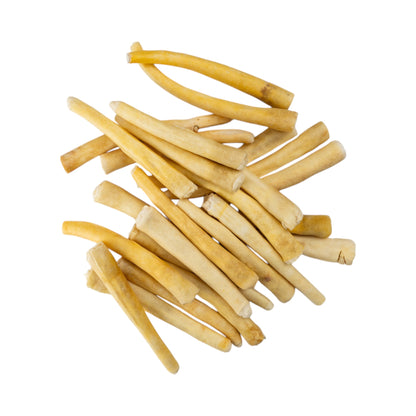 8 to 10 inch cow tail dog treats natural single ingredient chew 25 count
