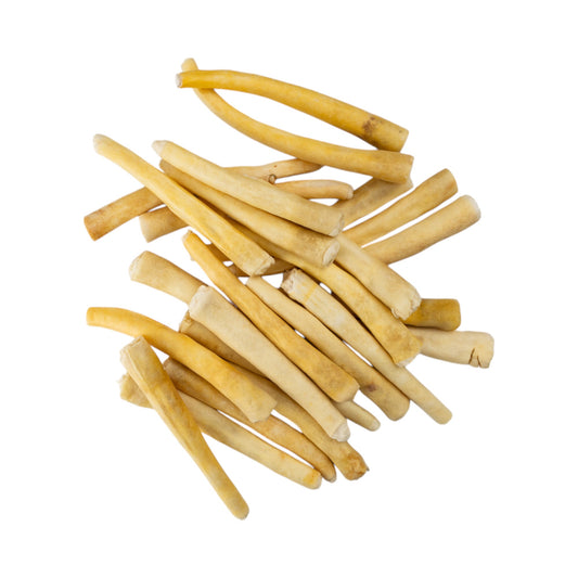 8 to 10 inch cow tail dog treats natural single ingredient chew 25 count