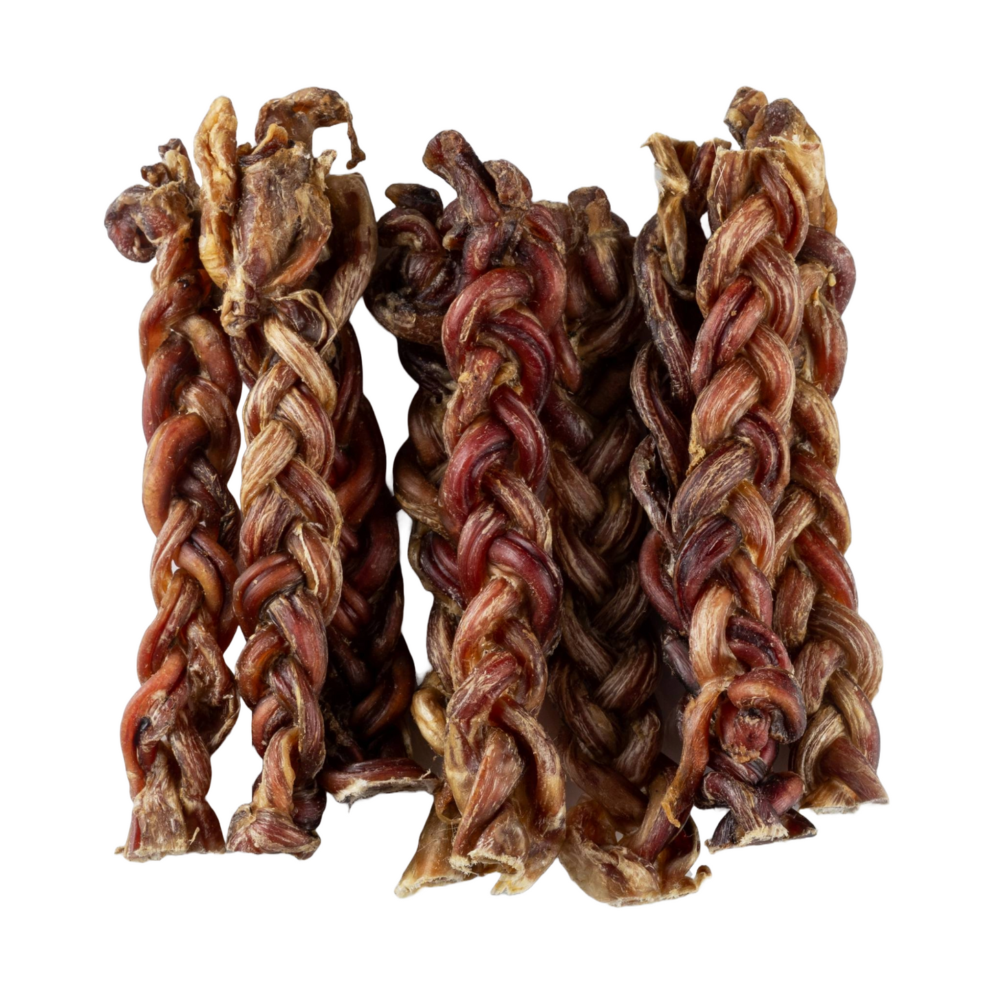 BAFFS NATURALS Braided Lamb Pizzle Chews – Long-Lasting, All-Natural Dog Treats (8oz Bag)