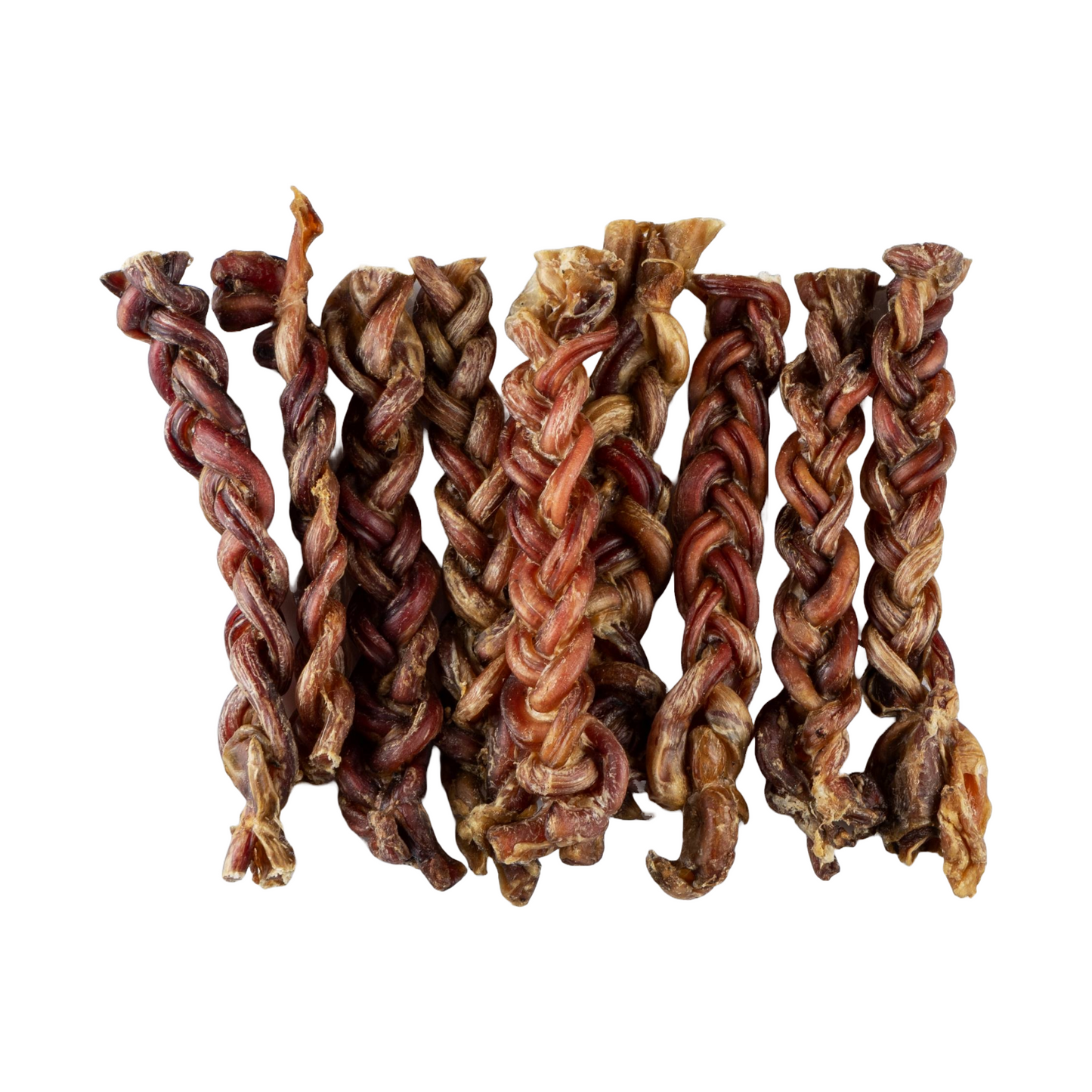 BAFFS NATURALS Braided Lamb Pizzle Chews – Long-Lasting, All-Natural Dog Treats (8oz Bag)