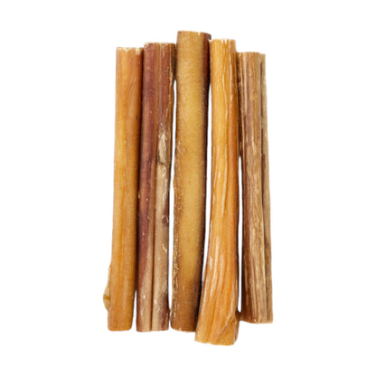 Country Living 6” Bully Sticks for Dogs – 5 Thin & 5 Standard – 10 Count Bag – All-Natural, Single-Ingredient, Long-Lasting Dog Chews