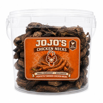 Chicken Necks Dog Treats | 40 oz | Natural Single Ingredient High-Protein Chews | 5L Value Bucket