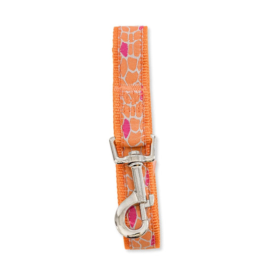 Stylish Nylon Dog Leash with Embroidered Giraffe Design (6ft)