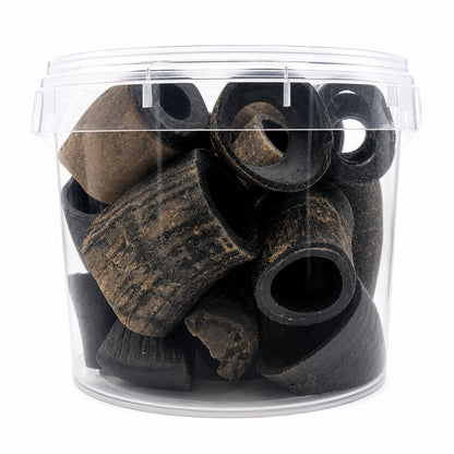 Horns & Hooves Dog Chews | 20 Pieces | Long-Lasting Natural Dog Chews | 5L Value Bucket