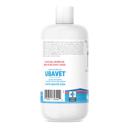 UBAVET Joint Power MEG Maximum Joint Care Liquid for Cats and Dogs – (8.45fl oz / 250ml)