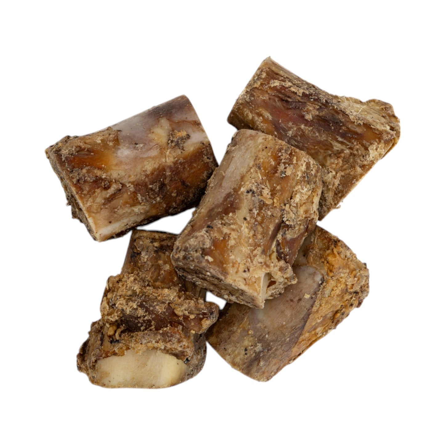 Beef Femur Center Cut Bones (3”–4”) – All-Natural Roasted Dog Chews for Medium & Power Chewers (5-Pack)