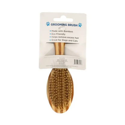 Country Living Dual-Sided Bamboo Dog Brush - Eco-Friendly, Ergonomic & Versatile