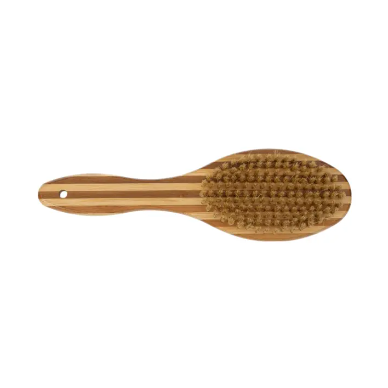 Country Living Dual-Sided Bamboo Dog Brush - Eco-Friendly, Ergonomic & Versatile