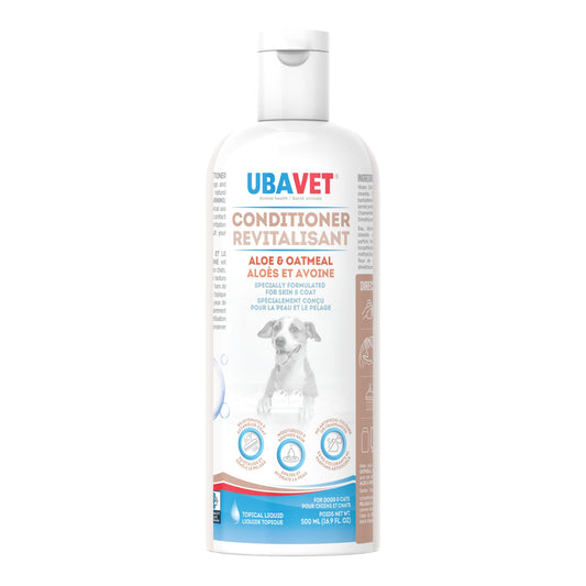 UBAVET aloe oatmeal dog conditioner moisturizing pet conditioner for dogs
