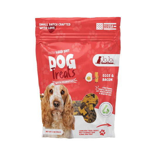 Eggs and bacon soft dog chew treats