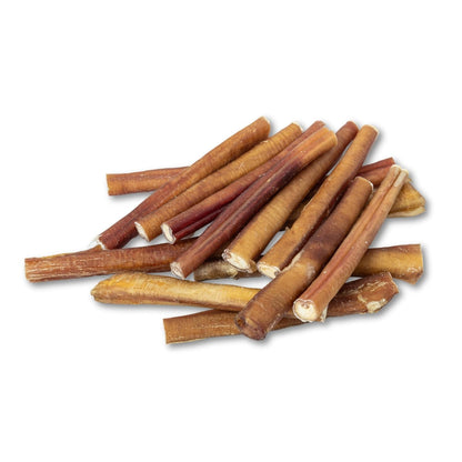 6 inch thick bully sticks dog chews long lasting natural treat