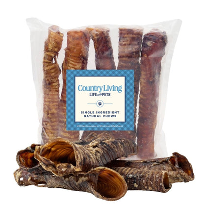 12 inch beef trachea dog chews protein packed treats