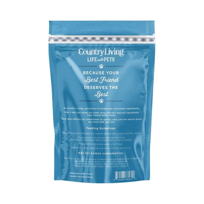 Country Living braided collagen sticks for dogs, 5-count natural chews