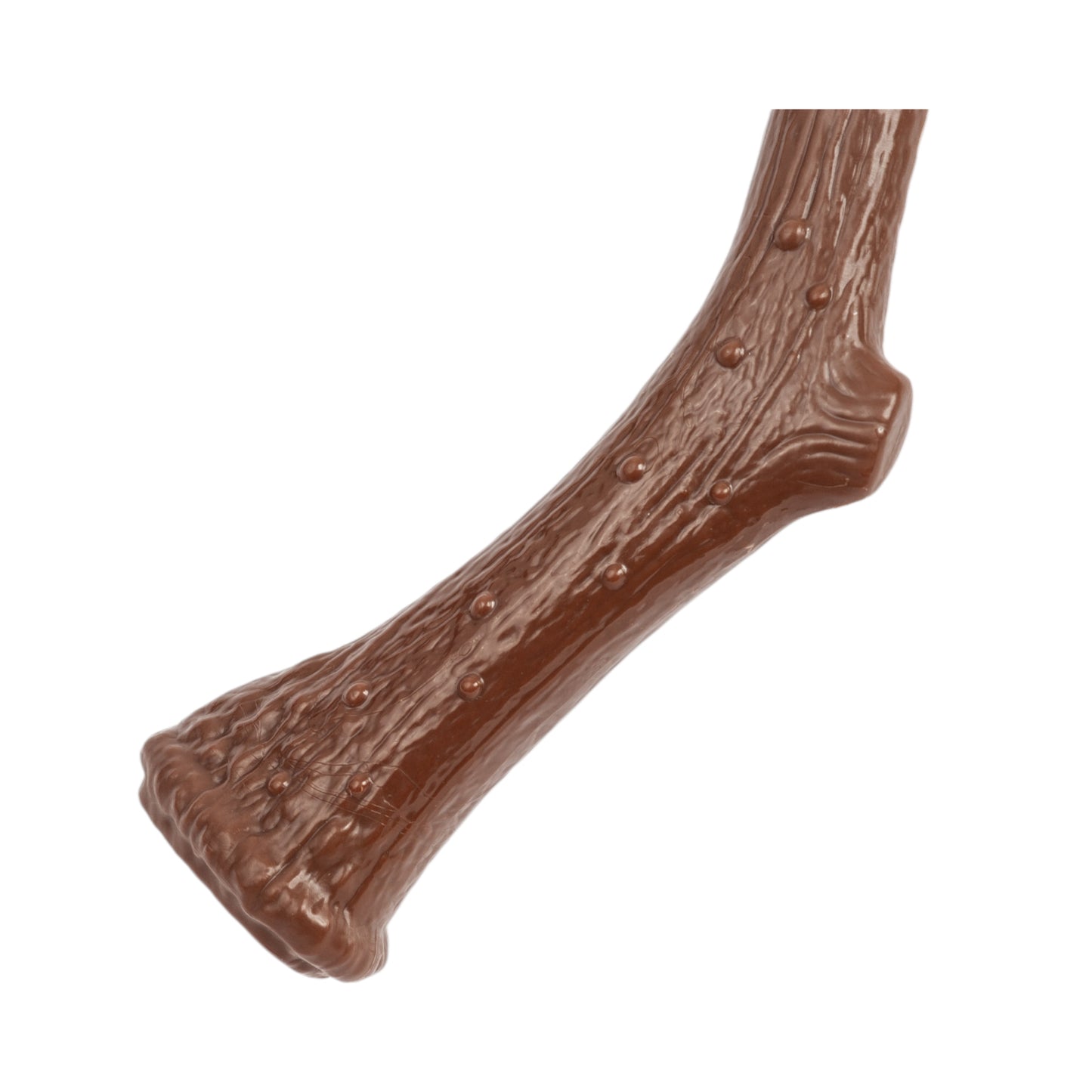 Nylon antler dog chew toy with natural chicken flavor