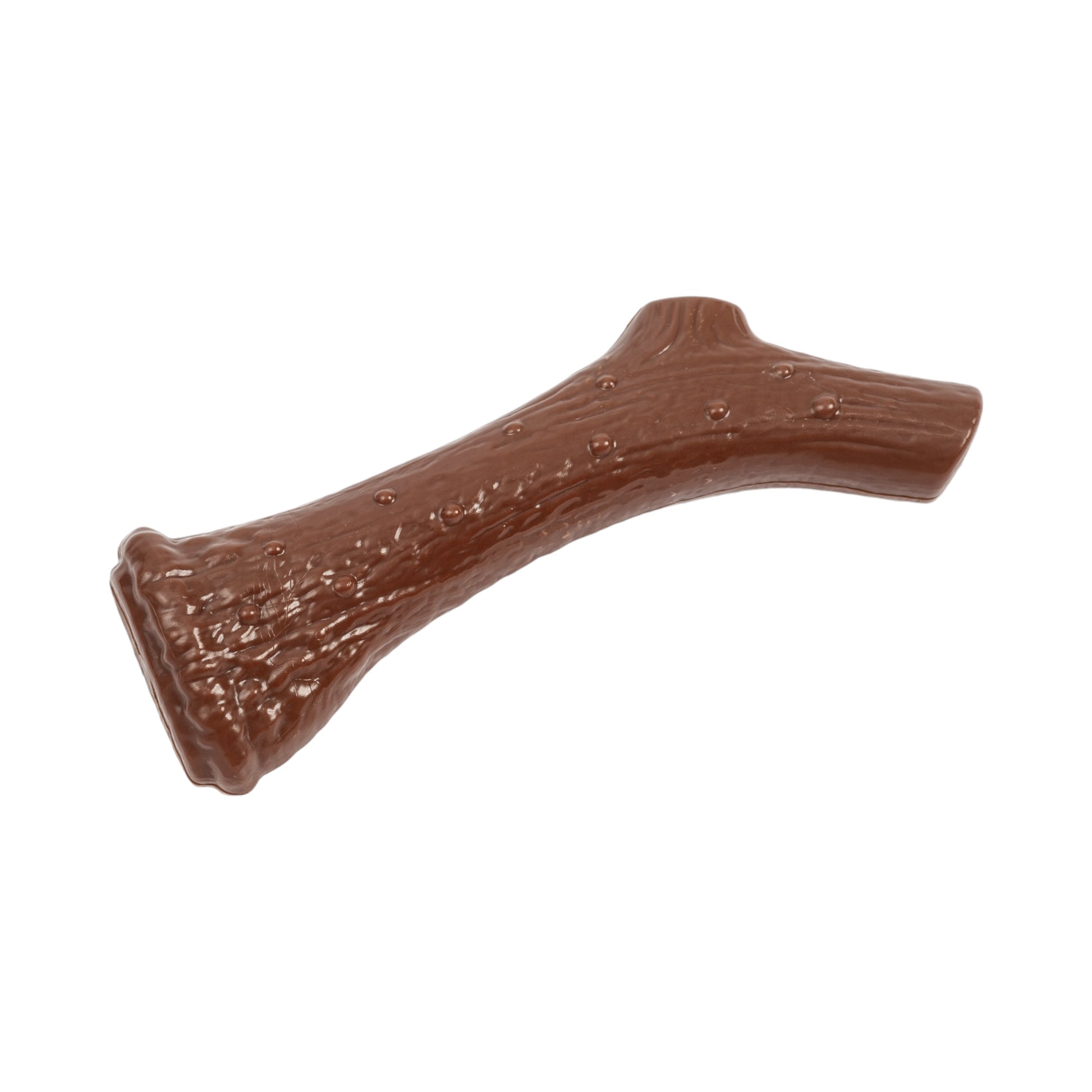 Nylon antler dog chew toy with natural chicken flavor