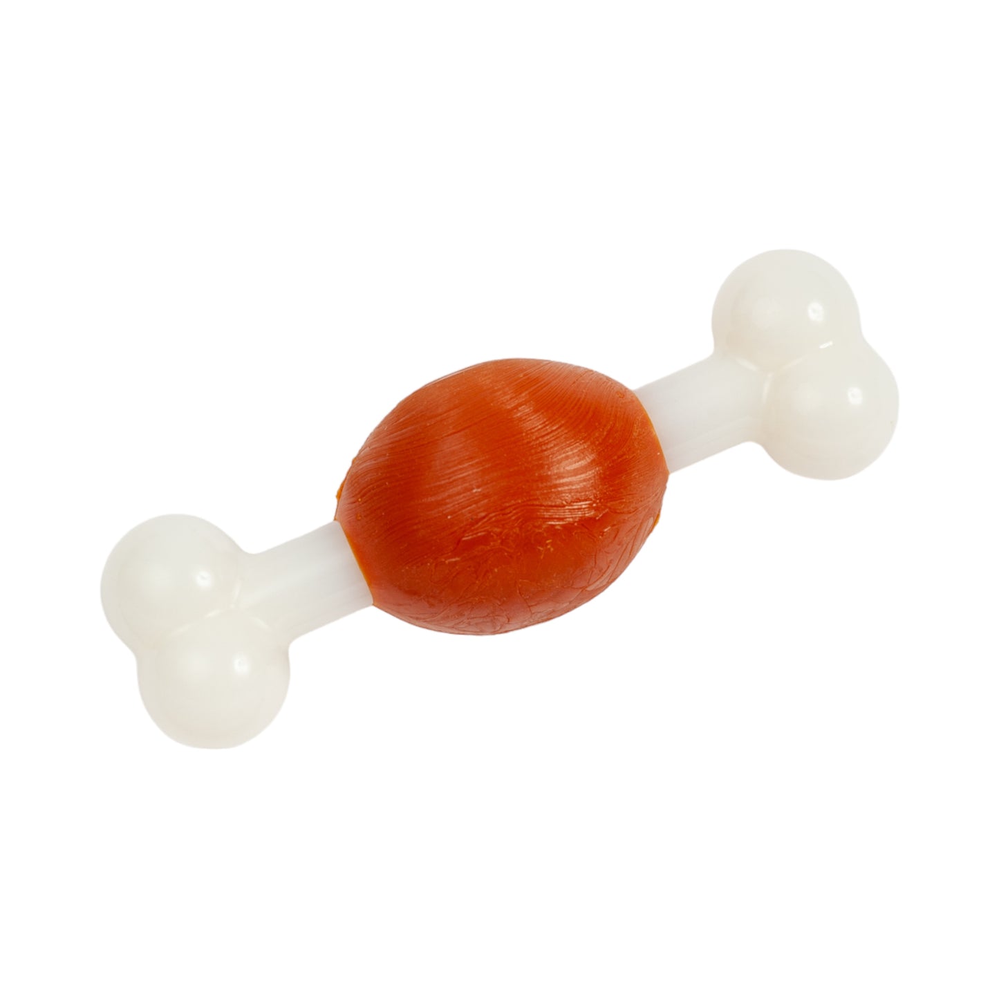 TPR nylon dog bone chew toy, beef flavored for small breeds