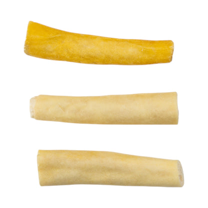 Single-ingredient natural cow tail chew