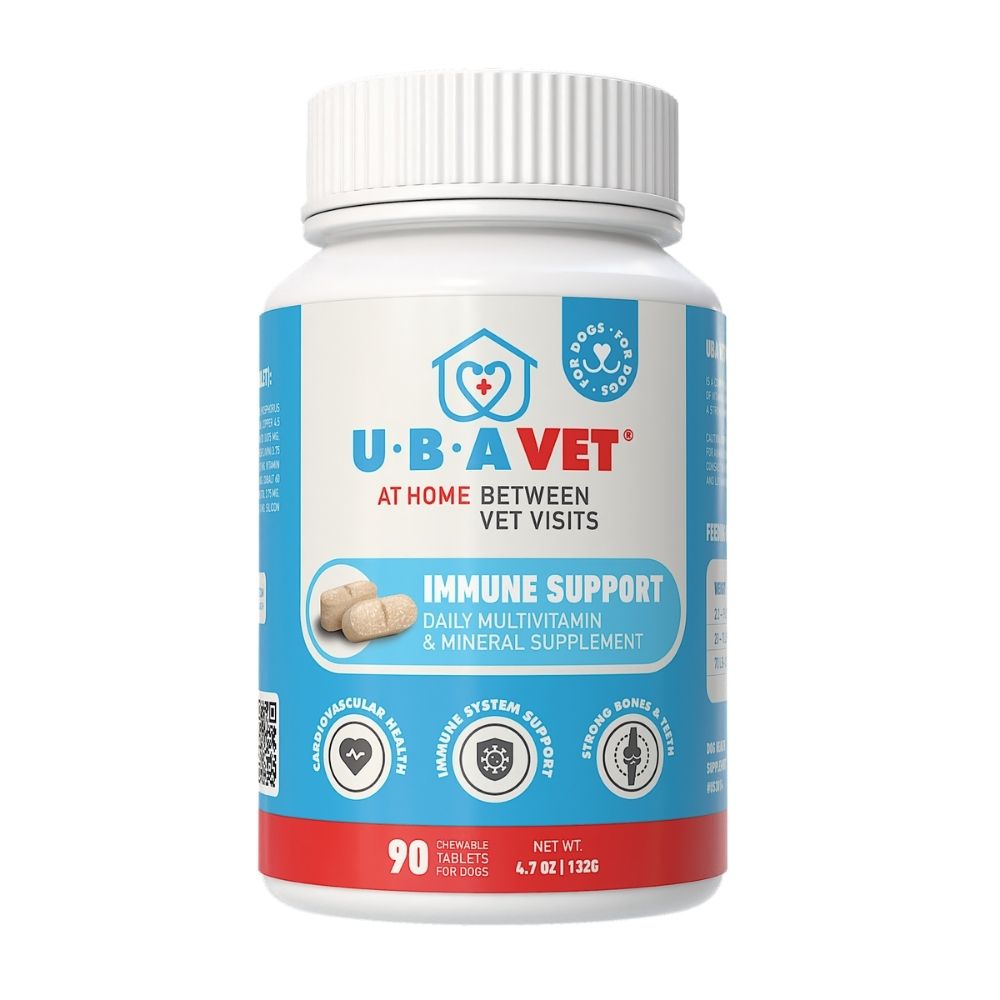 UBAVET dog multivitamin tablets daily vitamin and mineral supplement for dogs