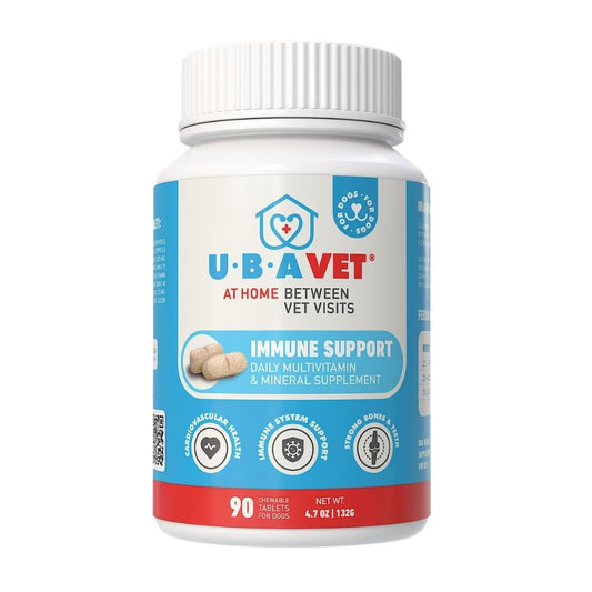 UBAVET dog multivitamin tablets daily vitamin and mineral supplement for dogs