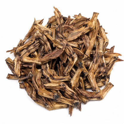 Duck Feet Dog Treats | 80 Pieces | Natural Single Ingredient High-Protein Chews | 5L Value Bucket