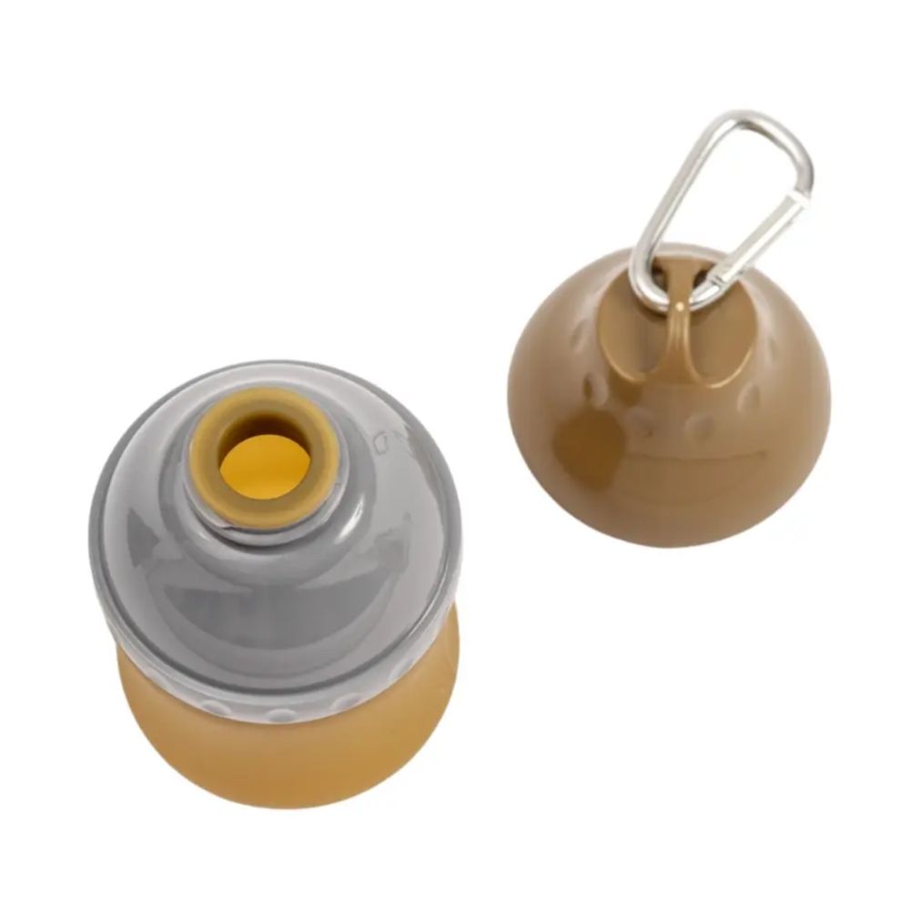 Travel dog water bottle made from eco-friendly silicone