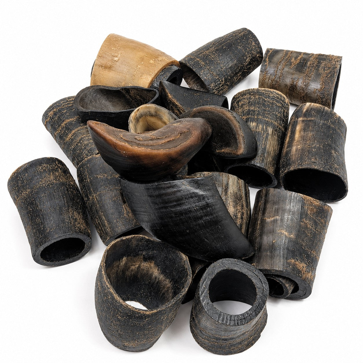 Horns & Hooves Dog Chews | 20 Pieces | Long-Lasting Natural Dog Chews | 5L Value Bucket