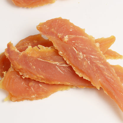 Jack PetPals chicken breast jerky dog treats 6 pack hanging clip strip display