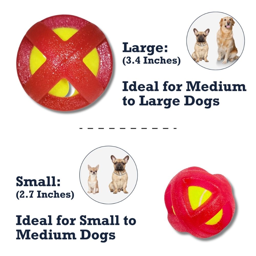 natural rubber tennis ball dog toy with TPR coating