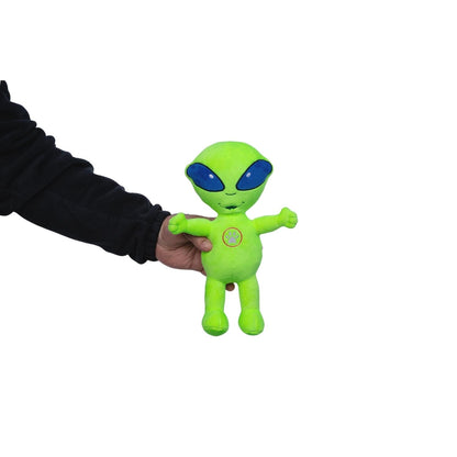 Plush dog toy combo with crinkle and squeaker sounds