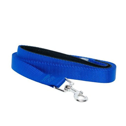Durable nylon dog leash with padded grip handle 5 foot