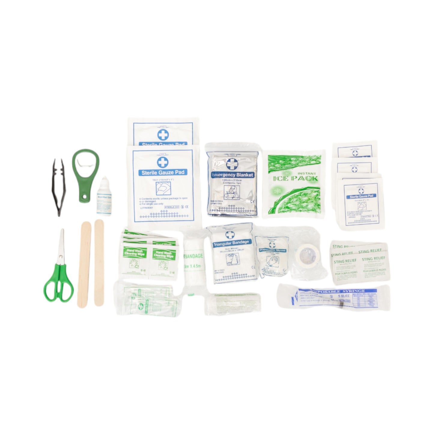 Country Living 50 piece pet first aid kit dog travel emergency kit
