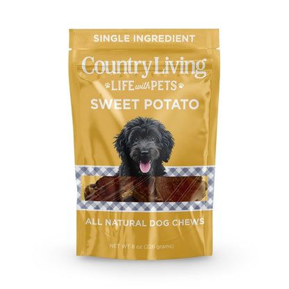 Sweet potato chips single-ingredient dog treats