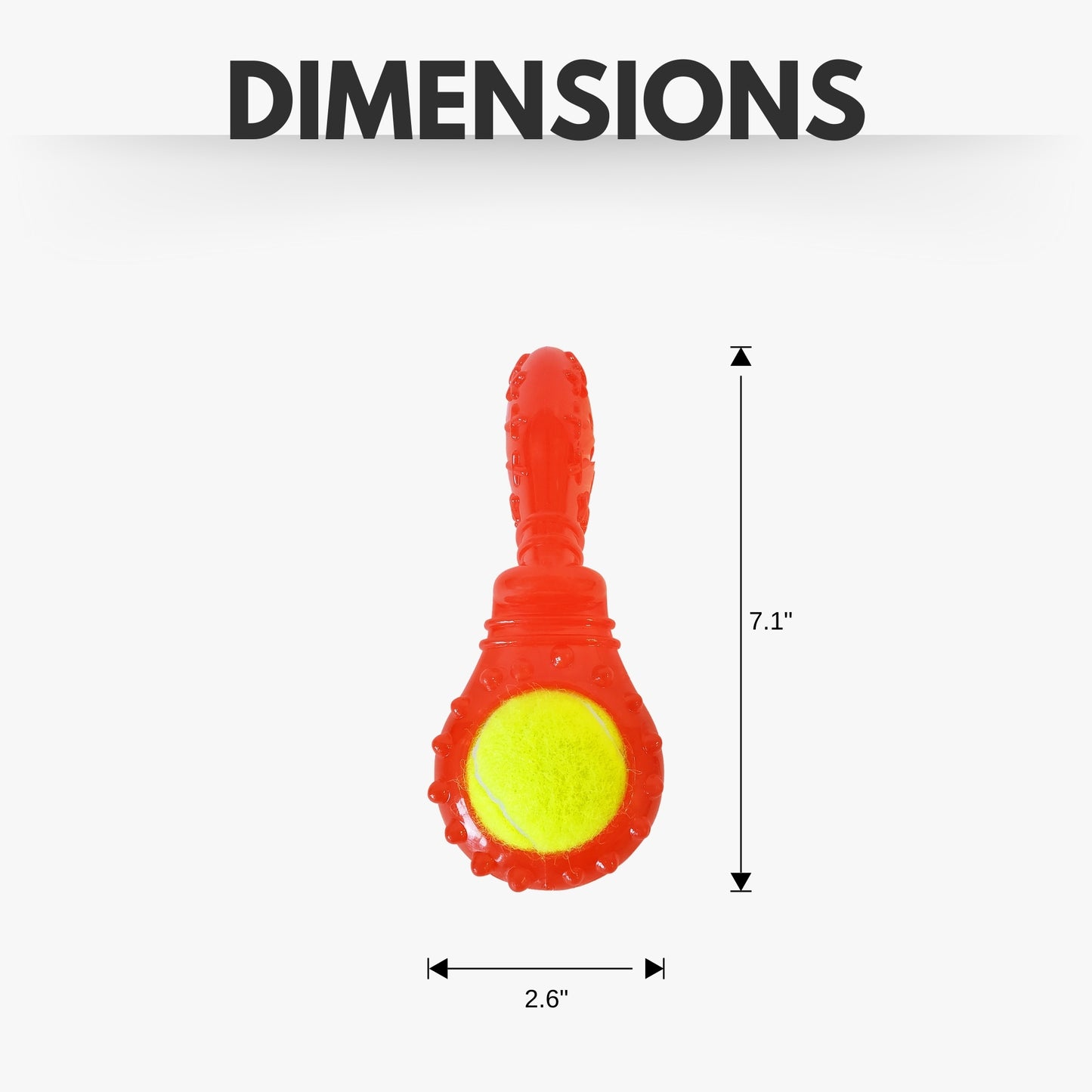 tennis ball dog toy variety pack boomerang bone squeaker and orange ball