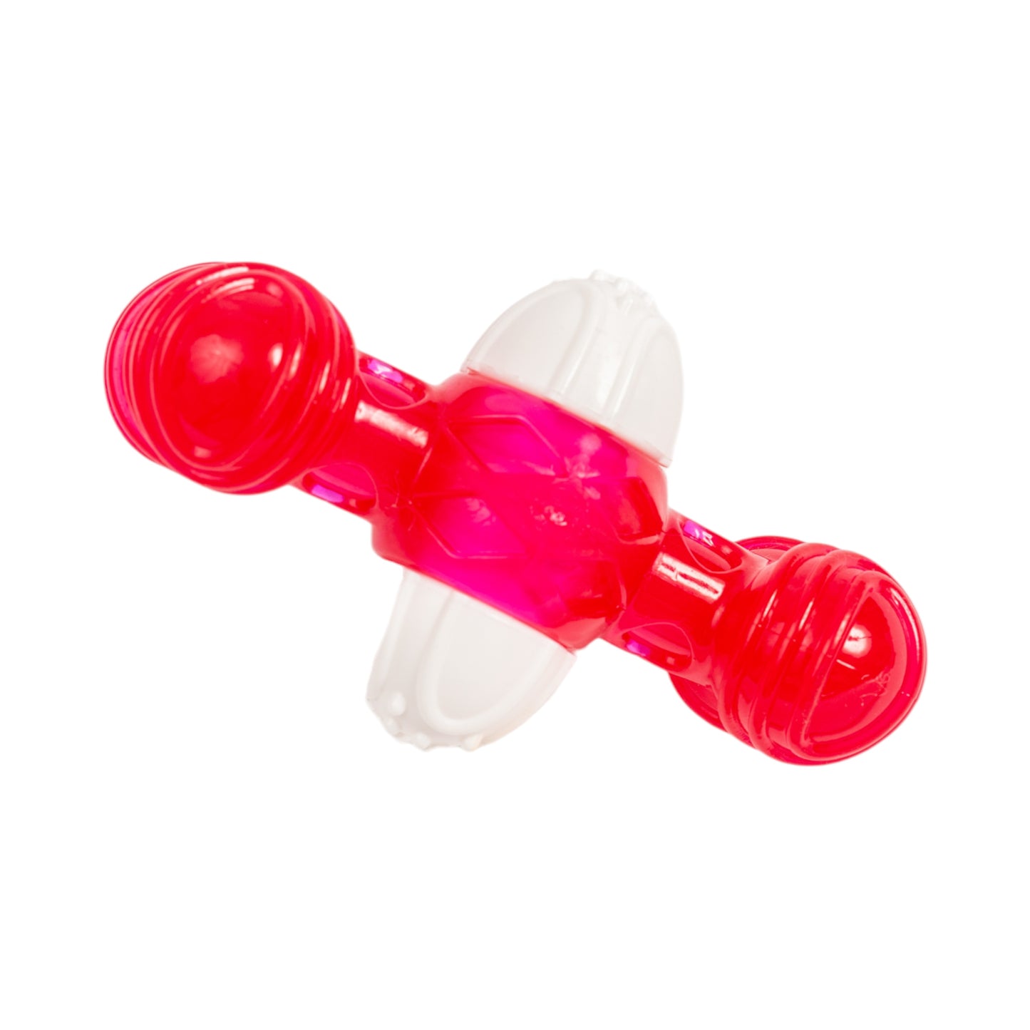 Durable TPR nylon dog chew toy Quacker Bone