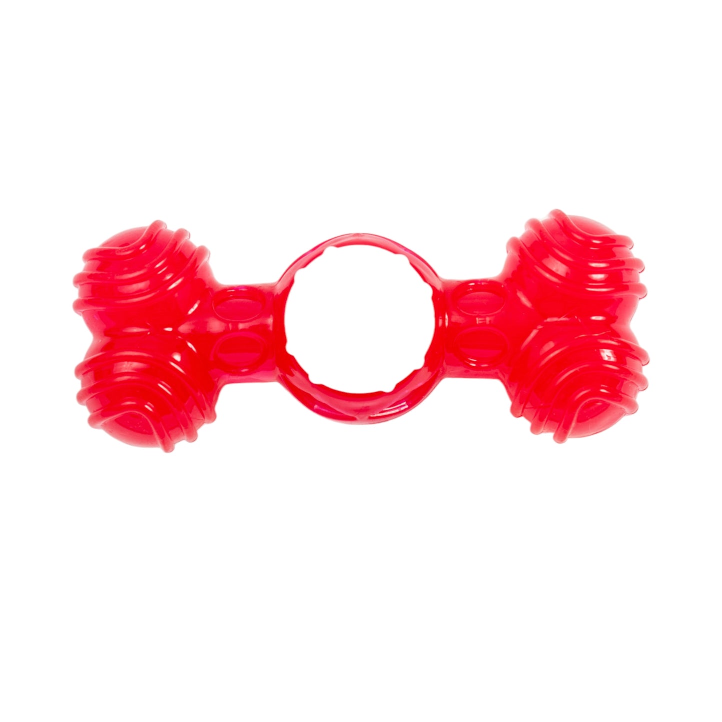 Durable TPR nylon dog chew toy Quacker Bone