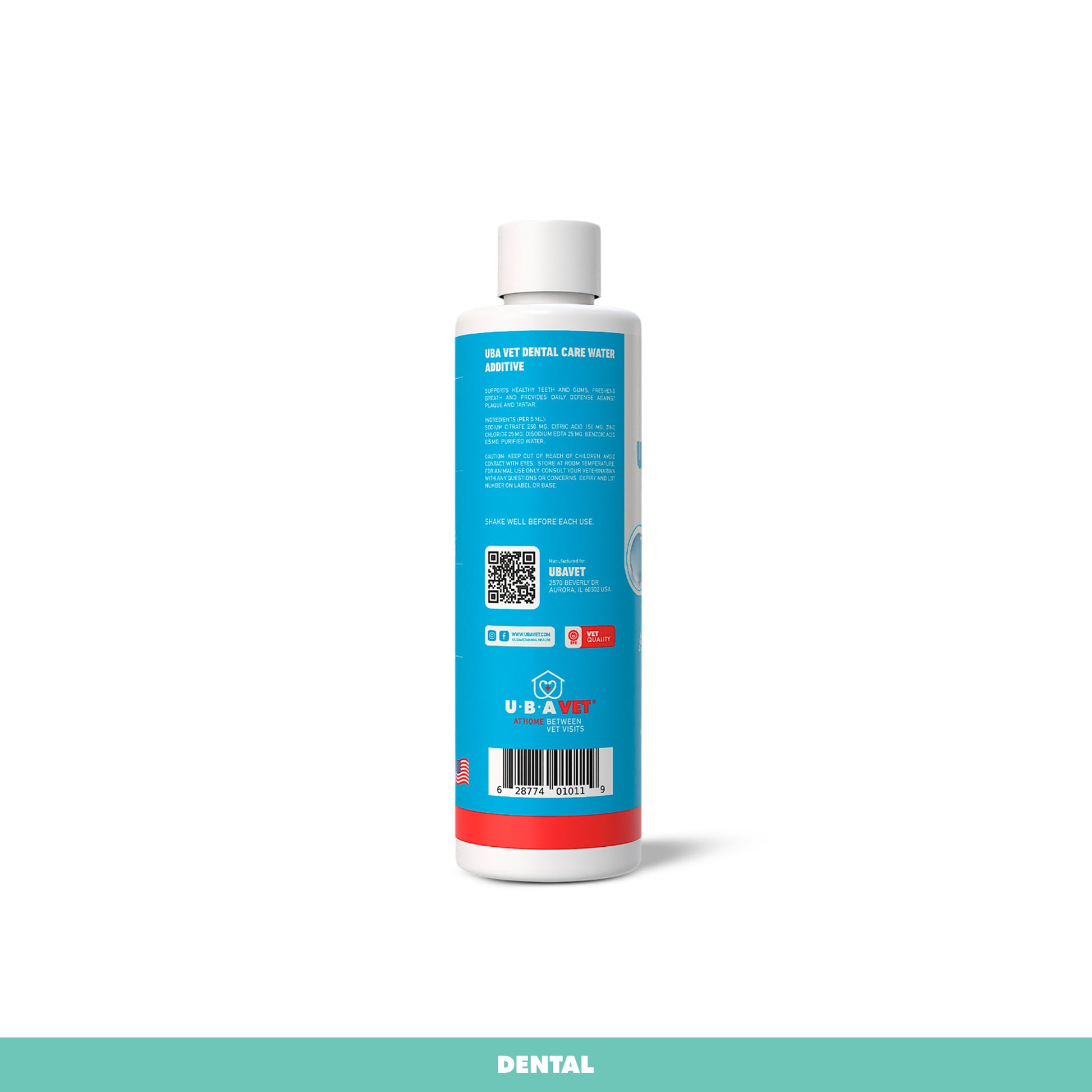 dental care water additive for dogs and cats 16 oz bottle