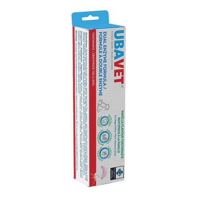 vanilla flavored dual enzyme toothpaste for dogs and cats