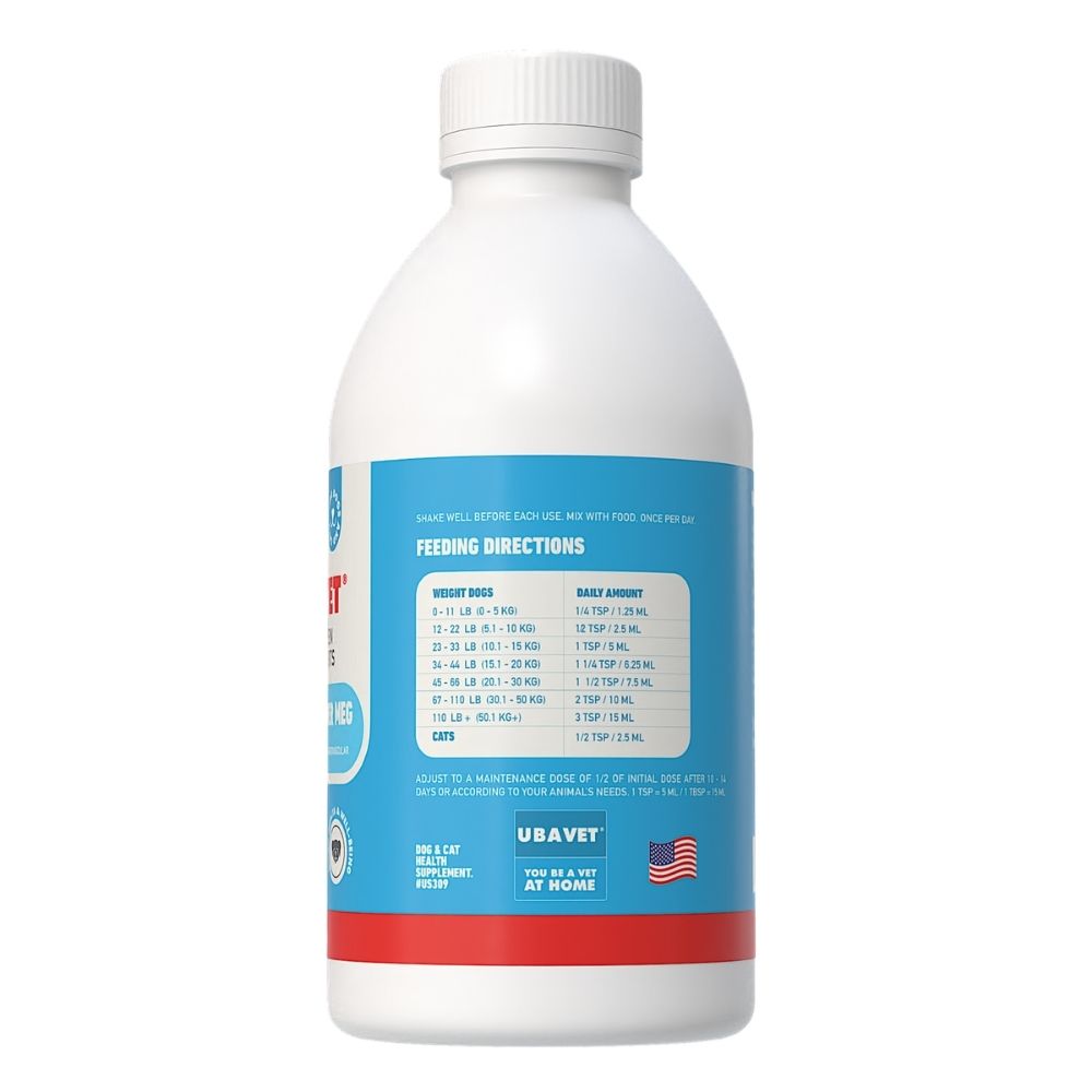 UBAVET Joint Power MEG joint support liquid for dogs and cats