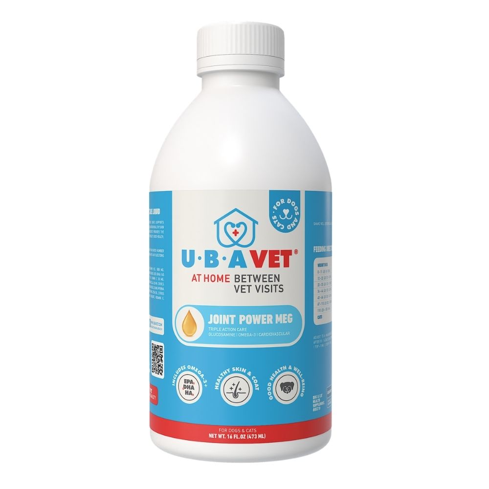 UBAVET Joint Power MEG joint support liquid for dogs and cats